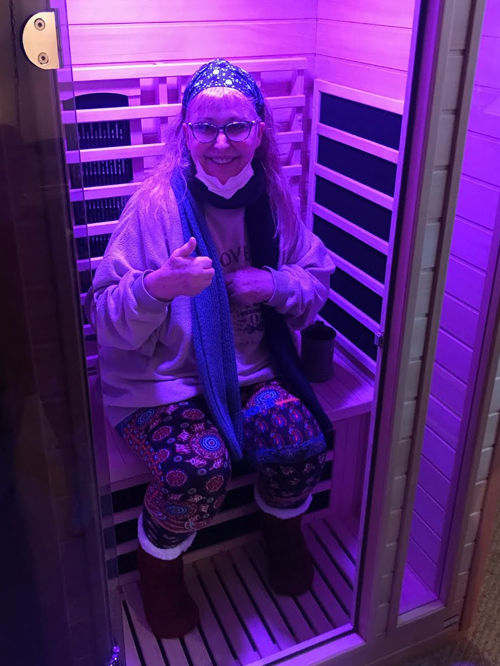 medical saunas with happy customer 17