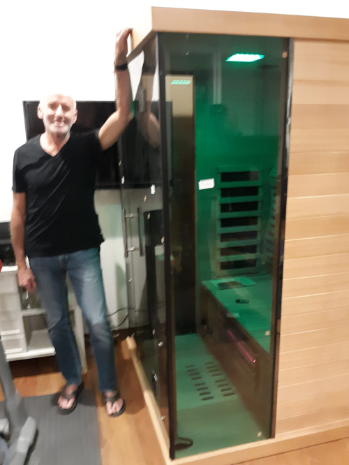 medical saunas with happy customer 18