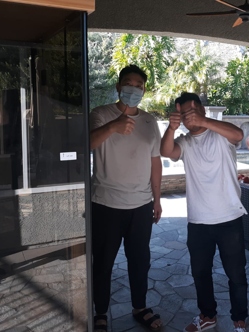 medical saunas with happy customer 24