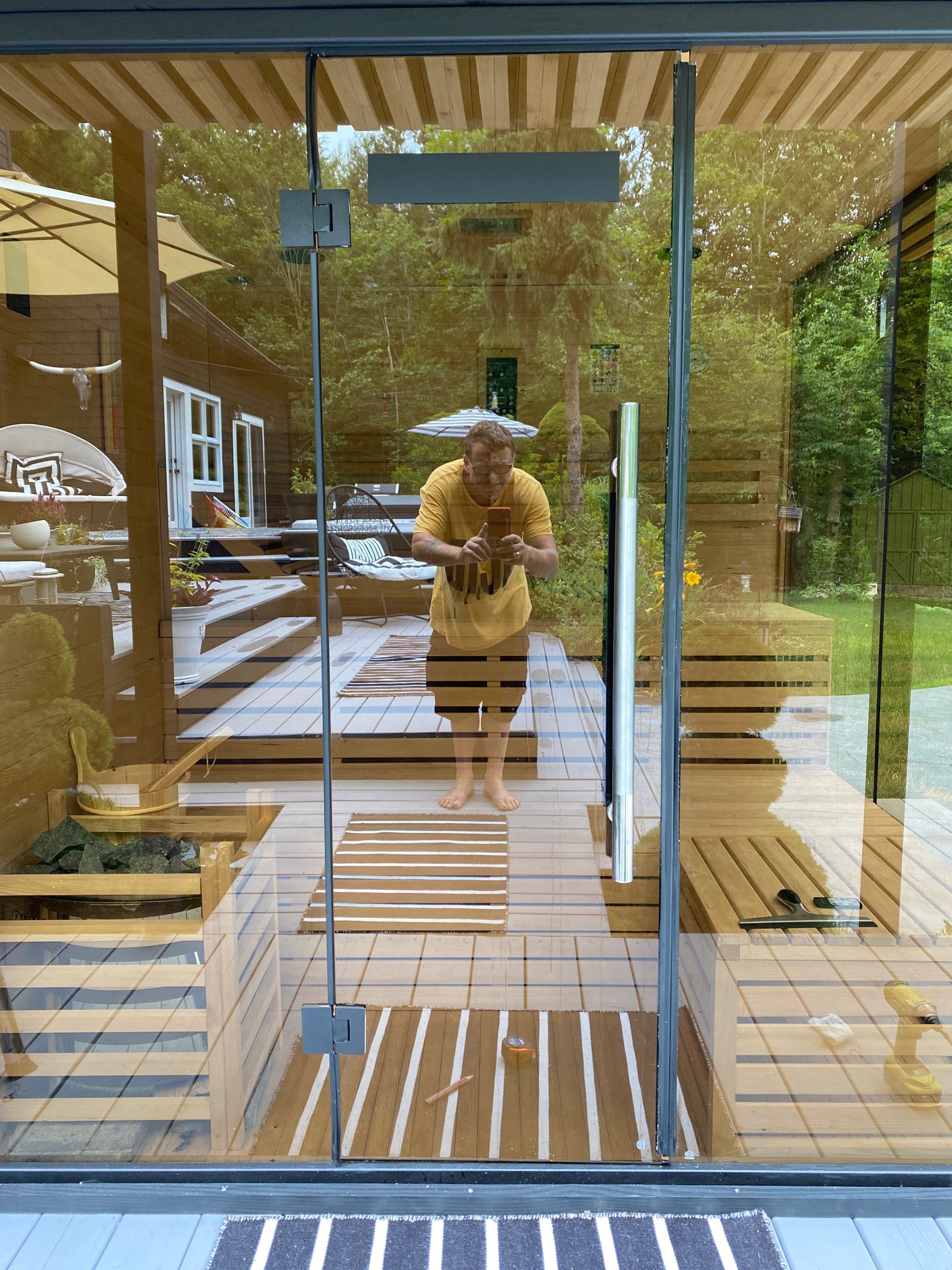 medical saunas with ahppy customer - 05