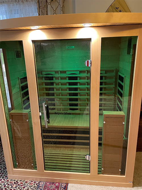 medical saunas with happy customer 66