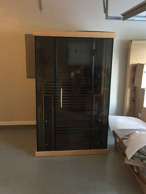 medical saunas with happy customer 54