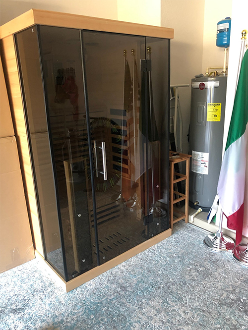 medical saunas with happy customer 51