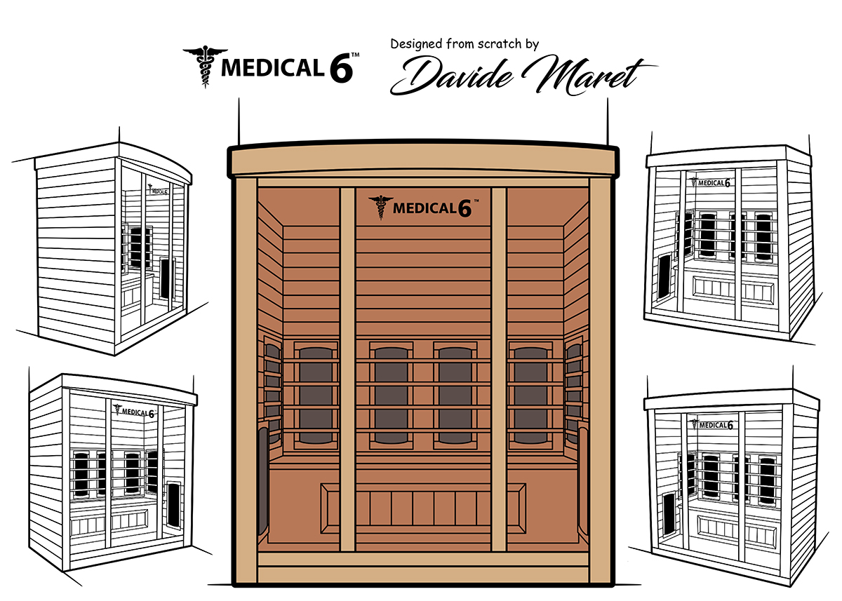 medical saunas 6 designed from scratch by davide maret